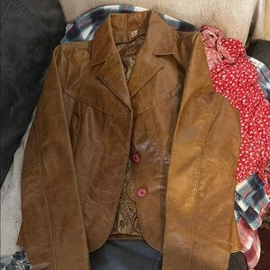 Wilsons Leather Brown Classic Leather Jacket